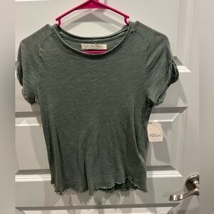 Free People Green Women's Top